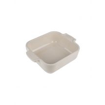 PEUGEOT Auflaufform aus Keramik Appolia quadratisch Ecru  13x13cm weiss