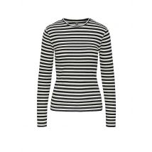 PIECES Langarmshirt PCRUKA schwarz | XL