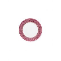 PIP STUDIO Speiseteller 26,5cm Flower Festival Dark Pink beere