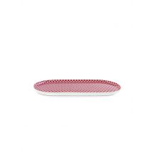 PIP STUDIO Platte klein FLOWER FESTIVAL 25x12cm Dark Pink beere