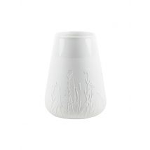 RAEDER Poesie Vase Floral Gräser 23,5cm weiss