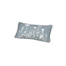 RAEDER Kissen gefüllt TRAUMKISSEN 33x17cm Gib jeden Tag die Chance hellgrau