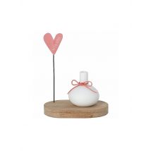 RAEDER Minivase Geburtstagsgruß With Love  weiss