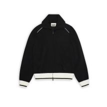 RAINS Sweatjacke DOWNTIME schwarz | XS