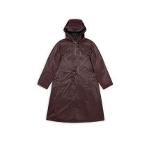 RAINS Regenjacke  dunkelrot | S