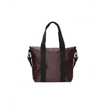 RAINS Tasche - Tote Bag MINI W3 dunkelrot
