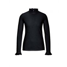 RICH & ROYAL Langarmshirt schwarz | XS