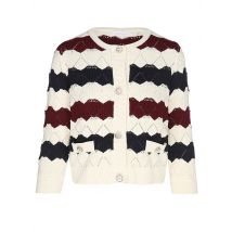 RICHROYAL Strickjacke dunkelrot | S