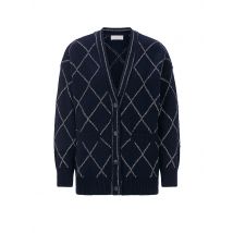 RICHROYAL Cardigan  dunkelblau | S