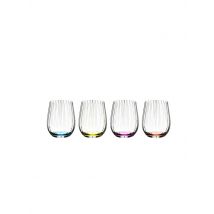 RIEDEL Glas 4er Set Happy Optical O 344ml bunt