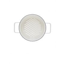 RIESS Emaille Dünsteinsatz Aromapot - Truehomewear 20cm weiss