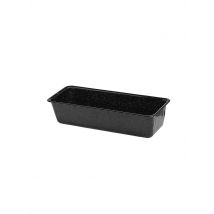 RIESS Emaille Brotbackform Profi 35x14cm schwarz schwarz