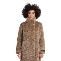 RINO&PELLE Mantel in Felloptik ENA camel | 46