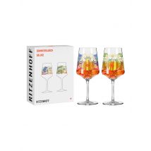 RITZENHOFF Aperitifglas 2er Set SOMMERRAUSCH APERIZZO #17 und #18 Sixto-Juan Zavala bunt