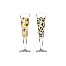 RITZENHOFF Champagnerglas Goldnacht Champus 2er Set Duett Leo Gold gold