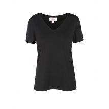 S.OLIVER T-Shirt  schwarz | 38