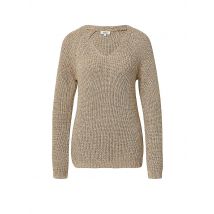 S.OLIVER Pullover  hellbraun | 36