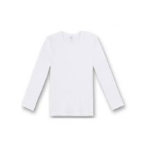 SANETTA Kinder Langarmshirt Casual Cotton Weiss weiss | 116