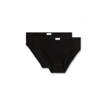 SANETTA Mädchen Slip 2er Pkg. super blac schwarz | 140
