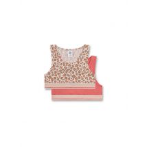 SANETTA Mädchen Bustier 2er Pkg. silver Peo hellbraun | 164