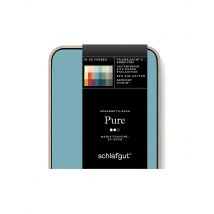 SCHLAFGUT Jersey Spannleintuch PURE 90x200cm Petrol Mid S  mint