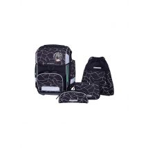 SCHNEIDERS Schultaschen Set Ergolite 9tlg Dark Hunter