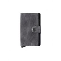 SECRID Geldbörse - Miniwallet Vintage Mini Grey Black grau