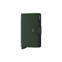 SECRID Geldbörse - Miniwallet Matte Mini Green/Black dunkelgrün