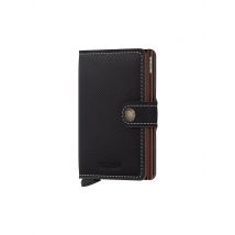 SECRID Geldbörse - Miniwallet Saffiano Brown braun