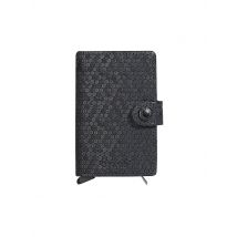 SECRID Miniwallet HEXAGON Black schwarz