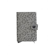 SECRID Miniwallet HEXAGON Grey grau