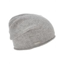 SEEBERGER Kaschmir Mütze - Haube grau