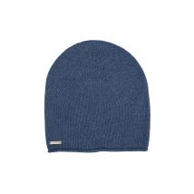 SEEBERGER Kaschmir Mütze - Haube blau