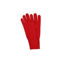SEEBERGER Kaschmir Handschuhe rot