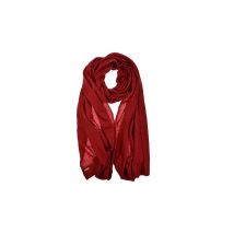 SEEBERGER Kaschmir Schal dunkelrot