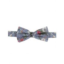 SEIDENFALTER Masche - Fliege PRINCE BOWTIE blau