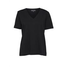 SELECTED FEMME T-Shirt SLFSTANDARD schwarz | XL