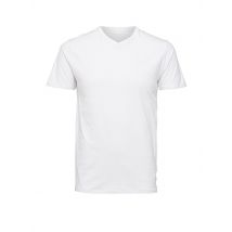 SELECTED T-Shirt SLHNEWPIMA weiss | XL
