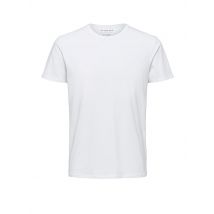 SELECTED T-Shirt SLHNEWPIMA weiss | L