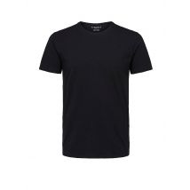 SELECTED T-Shirt SLHNEWPIMA schwarz | L