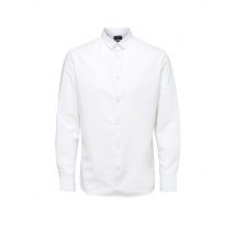 SELECTED Hemd Regular Fit SLHSLIMNEW weiss | M