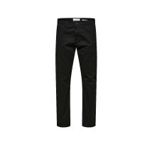SELECTED Chino Slim Fit SLHSLIM schwarz | 30/L32