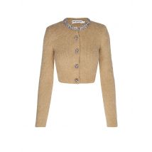 SELF-PORTRAIT Strickjacke  braun | L