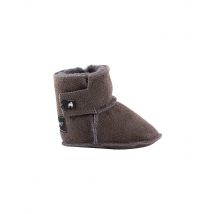 SHEPHERD OF SWEDEN Baby Schaffellschuhe Borås grau | 20/21