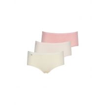 SLOGGI Pants 3er Pkg Red/Yellow rosa | 42