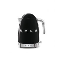 SMEG Wasserkocher mit variabler Temperaturregelung 50's Style 1,7l Schwarz schwarz