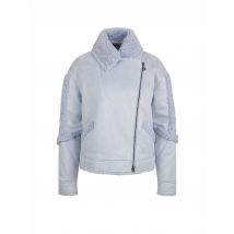 SPORTALM Jacke in Felloptik hellblau | 40