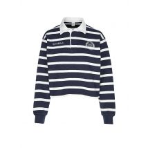 SPORTY & RICH Poloshirt  dunkelblau | XS