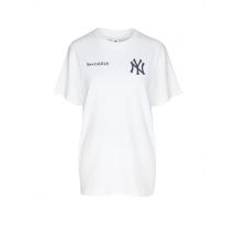 SPORTY & RICH T-Shirt YANKEES CURVE weiss | S