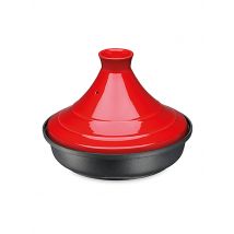 SPRING Tajine Escale 28cm/2l Schwarz/Rot rot
